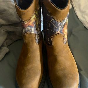 Youth Camouflage Rocky Boots